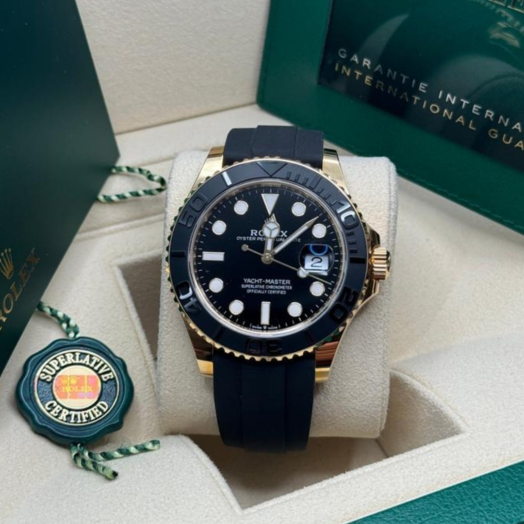 Rolex Yacht-Master Gold OysterFlex Full Set