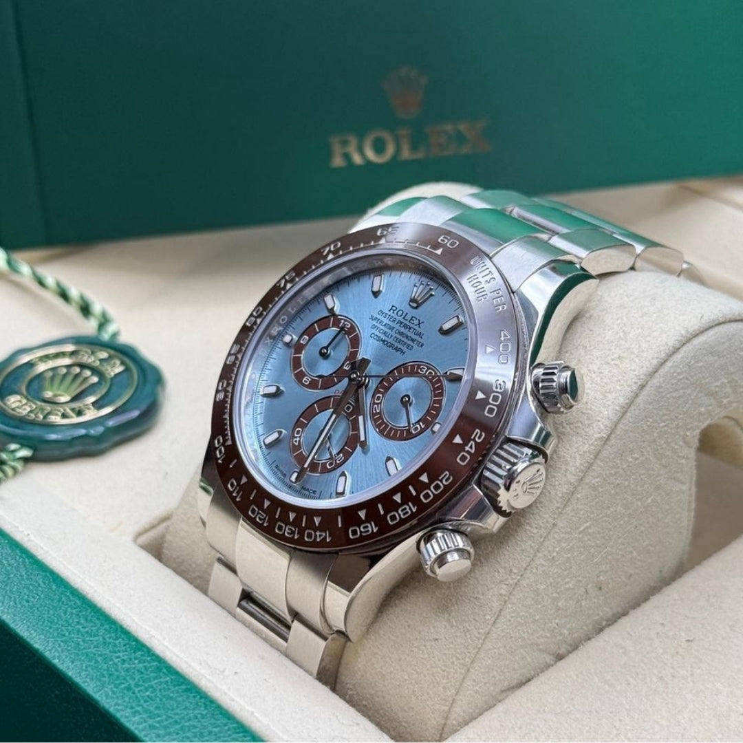 Rolex Daytona Ice Blue Oyster Full Set