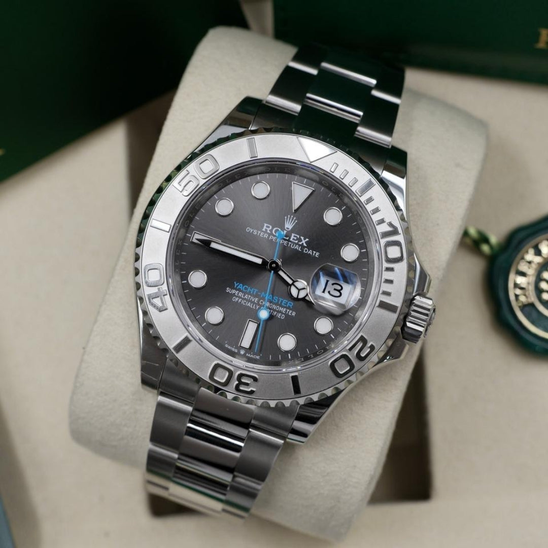 Rolex Yacht-Master Rhodium Dial Full Set