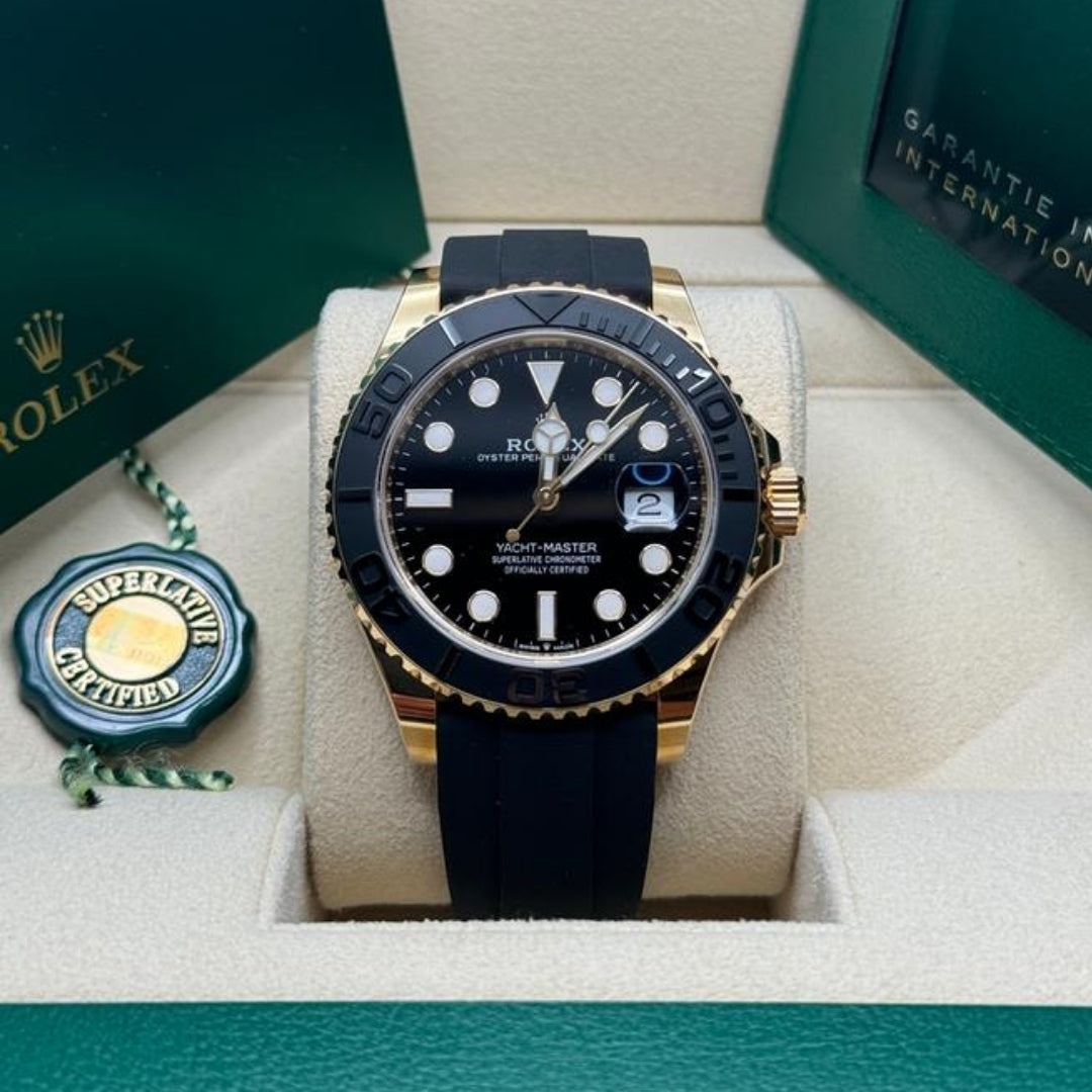 Rolex Yacht-Master Gold OysterFlex Full Set