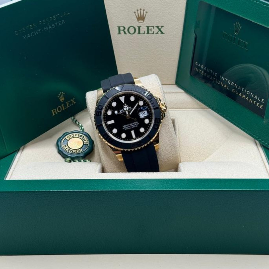 Rolex Yacht-Master Gold OysterFlex Full Set