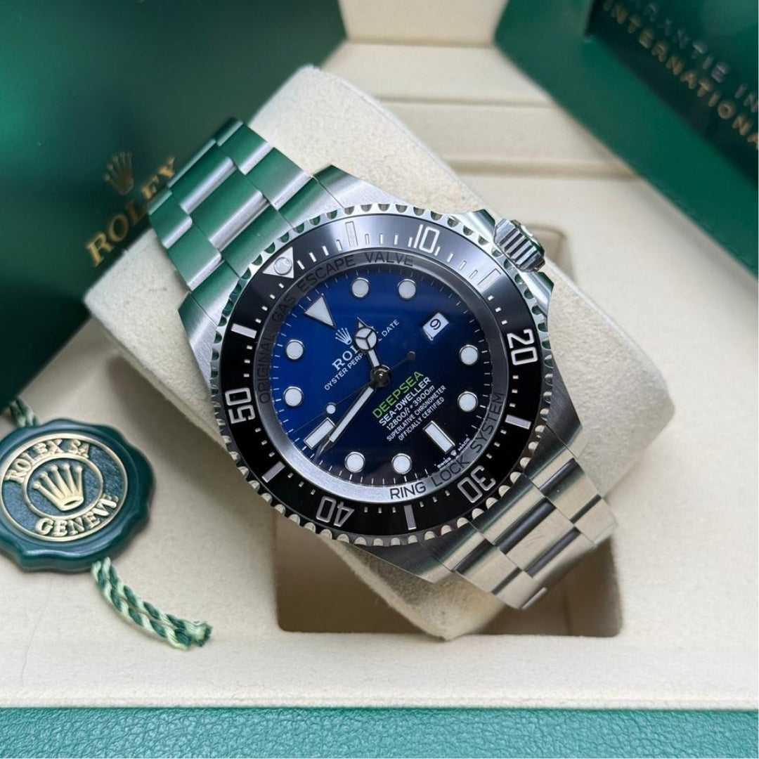 Rolex Sea-Dweller Deepsea Blue Oyster Full Set