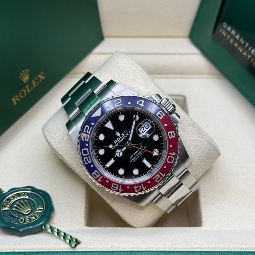 Rolex GMT-Master II Pepsi Oyster Full Set