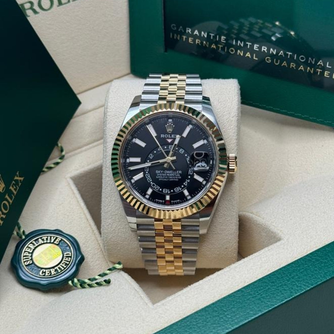 Rolex Sky-Dweller 42 Two Tone Gold Jubilee Full Set