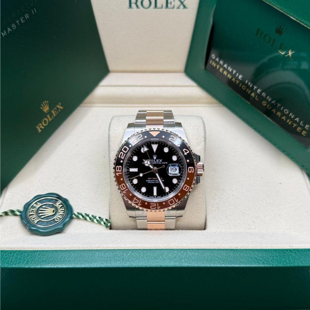 Rolex GMT-Master II "Rootbeer" Oyster Full Set