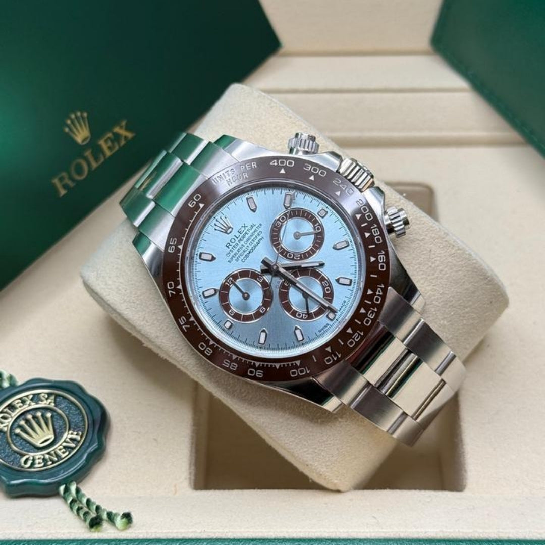 Rolex Daytona Ice Blue Oyster Full Set